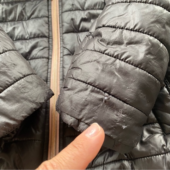 MICHAEL KORS FAUX FUR LINED PUFFER JACKET - Picture 8 of 10